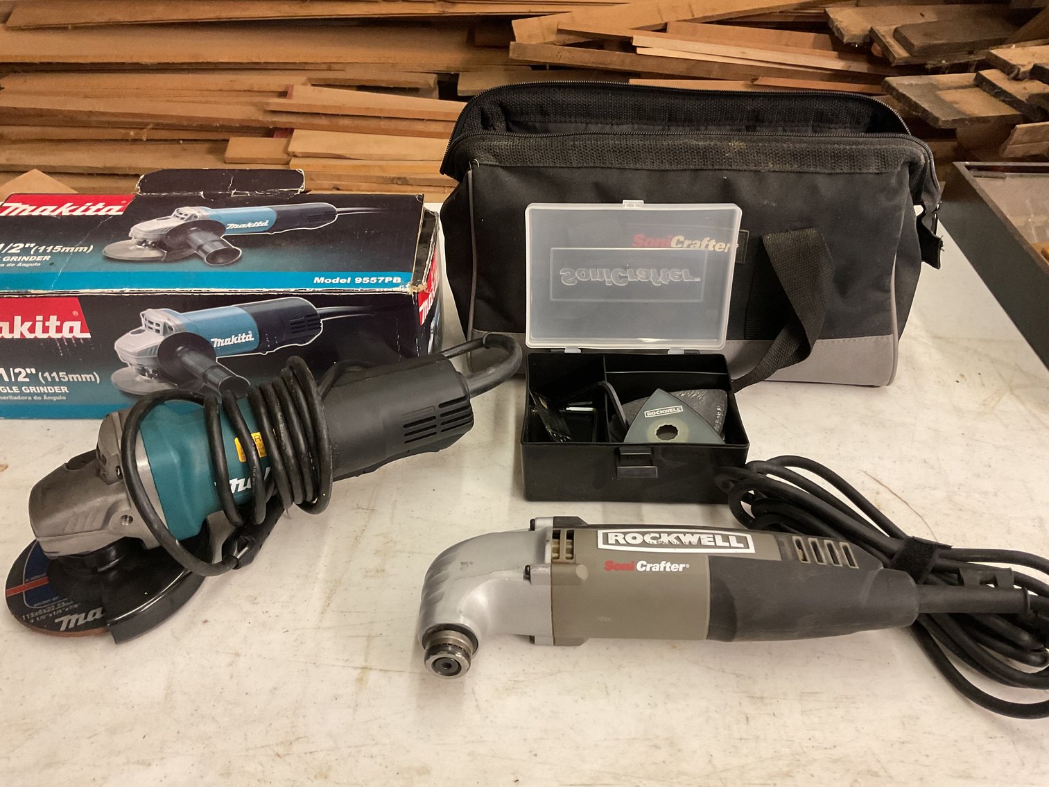 Image for Makita Grinder - Rockwell SoniCrafter