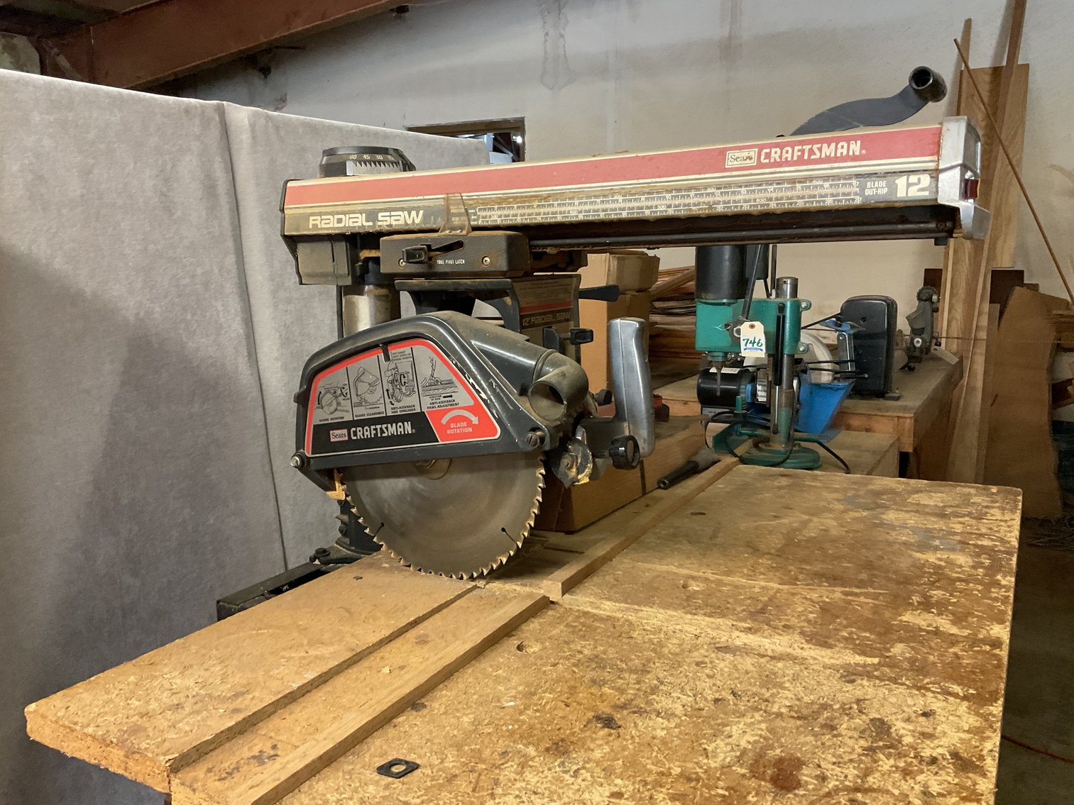 Image for Craftsman Radial Arm Saw on Stand