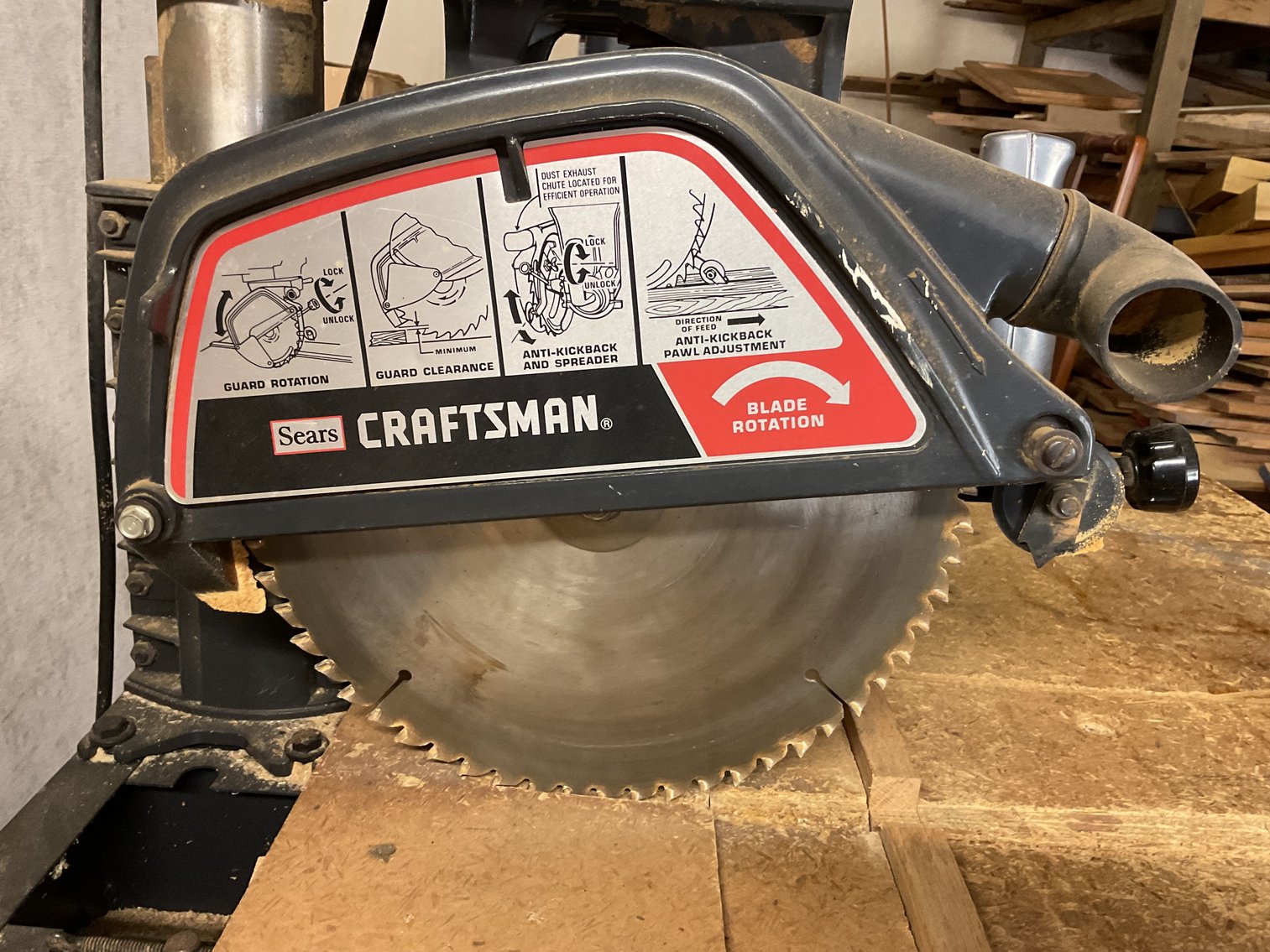 Image for Craftsman Radial Arm Saw on Stand