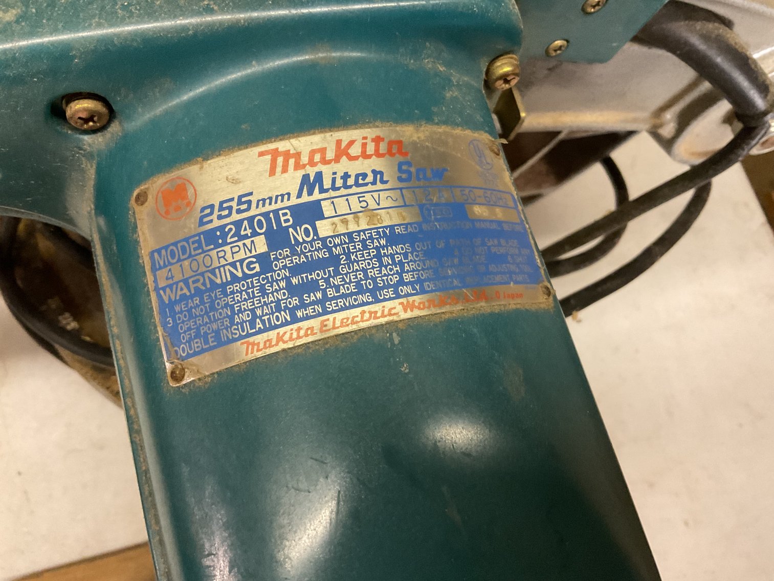 Image for Makita Miter Saw