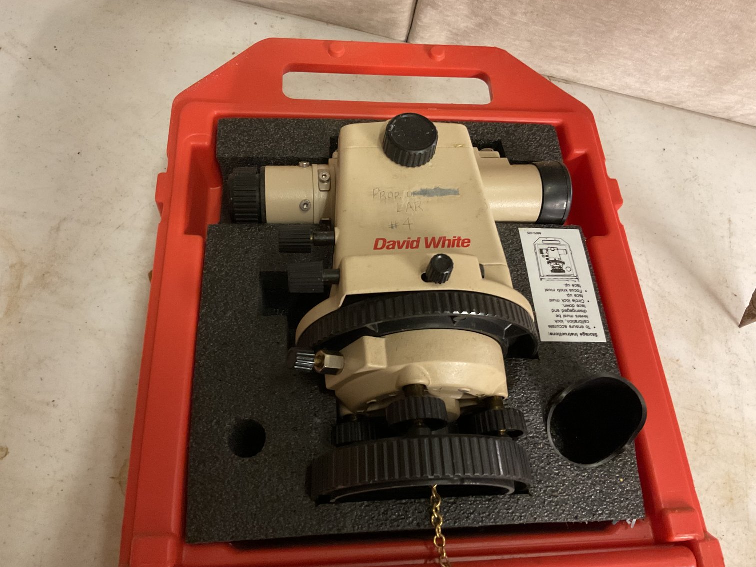 Image for Transit, Tripod, and Measure Stick