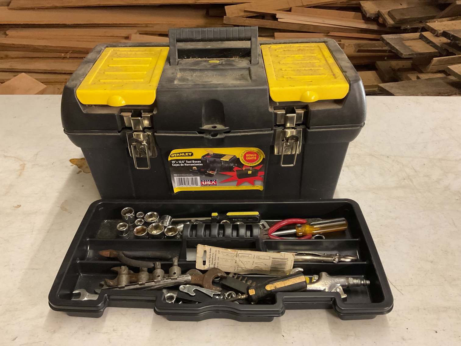 Image for Stanley Tool Box with Tools