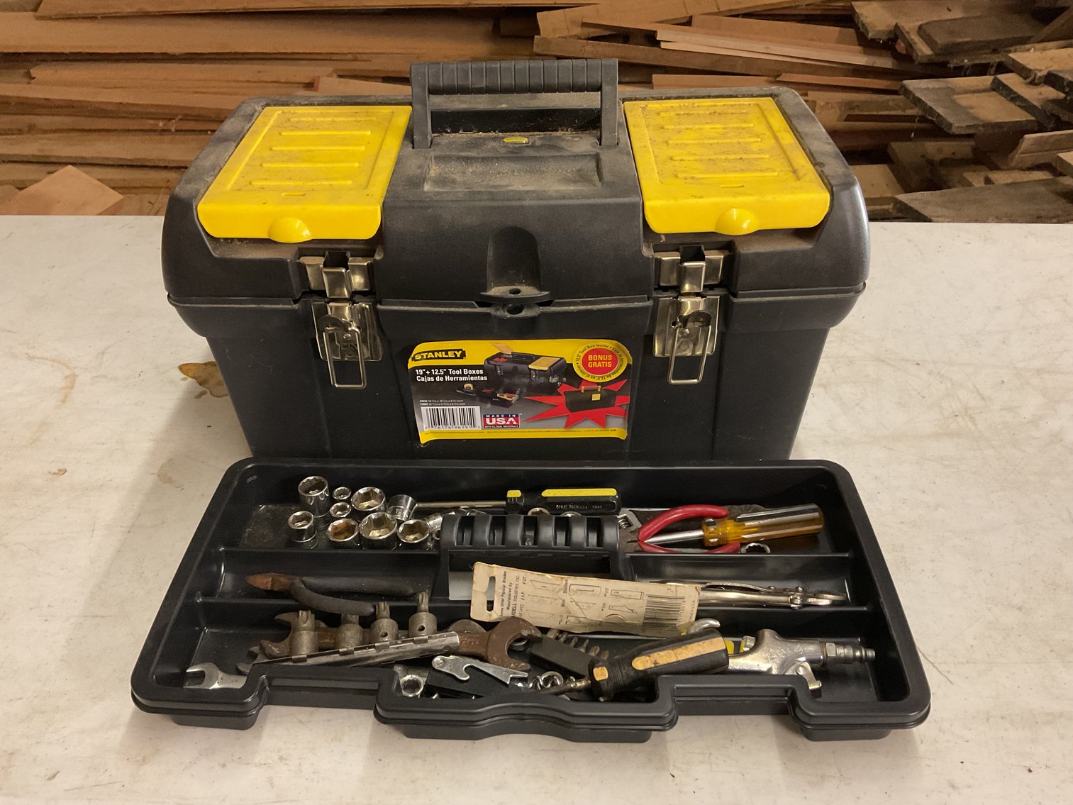 Image for Stanley Tool Box with Tools