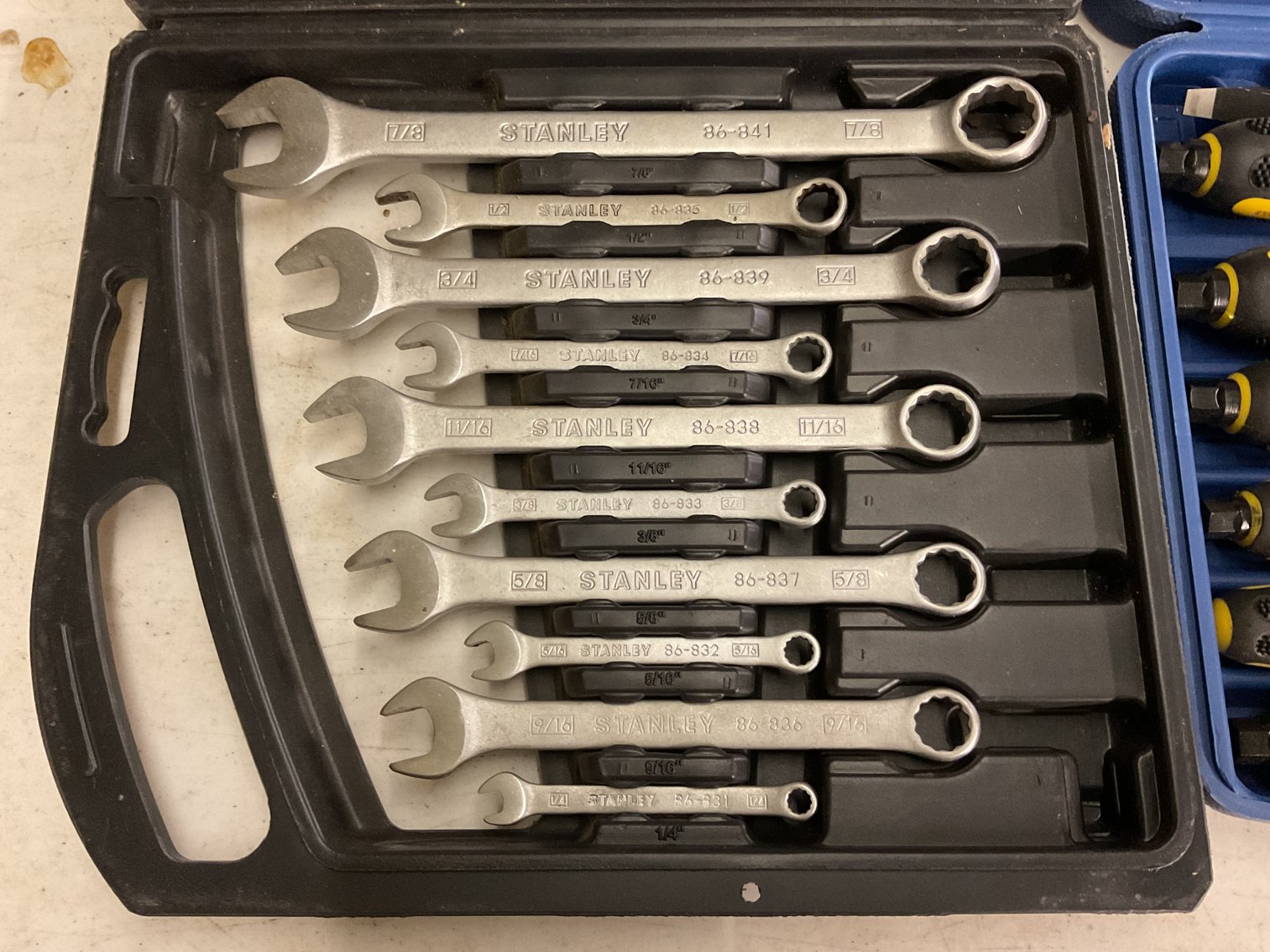 Image for Ram Screwdriver Set and Stanley Combo Wrench Set