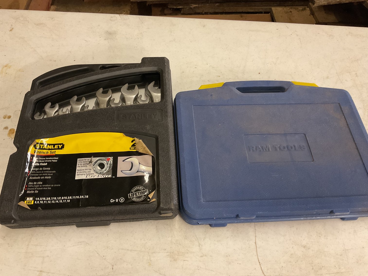 Image for Ram Screwdriver Set and Stanley Combo Wrench Set