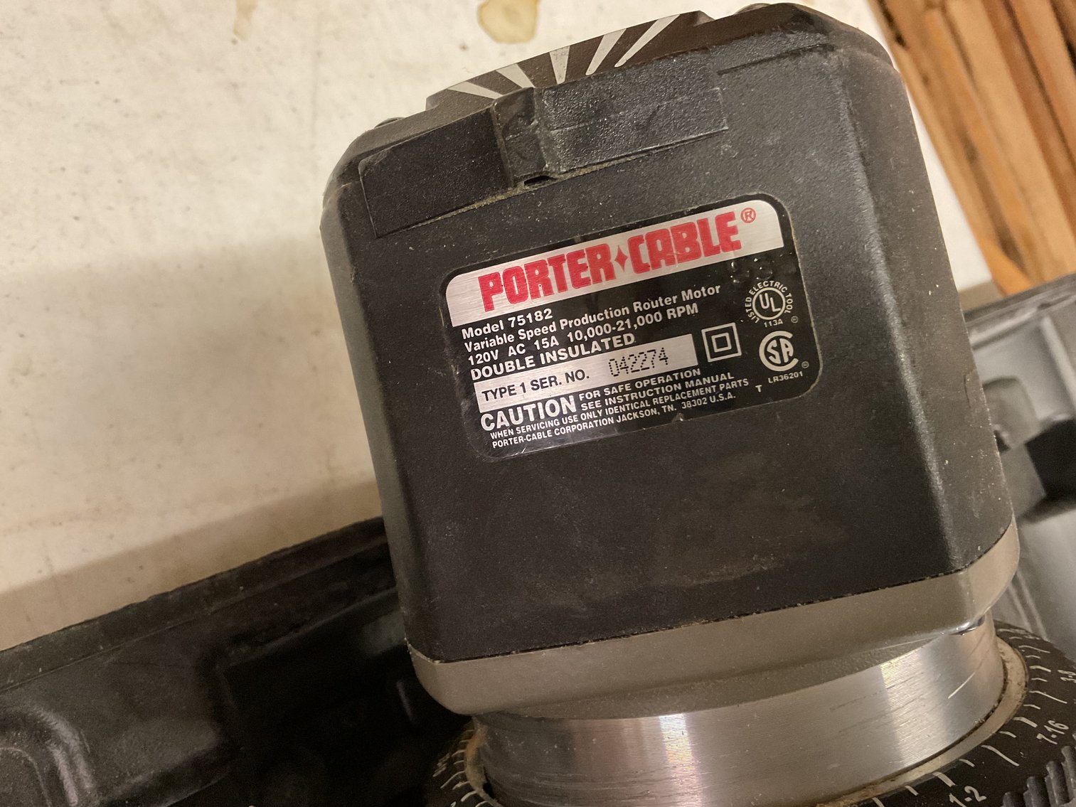 Image for Porter Cable Router