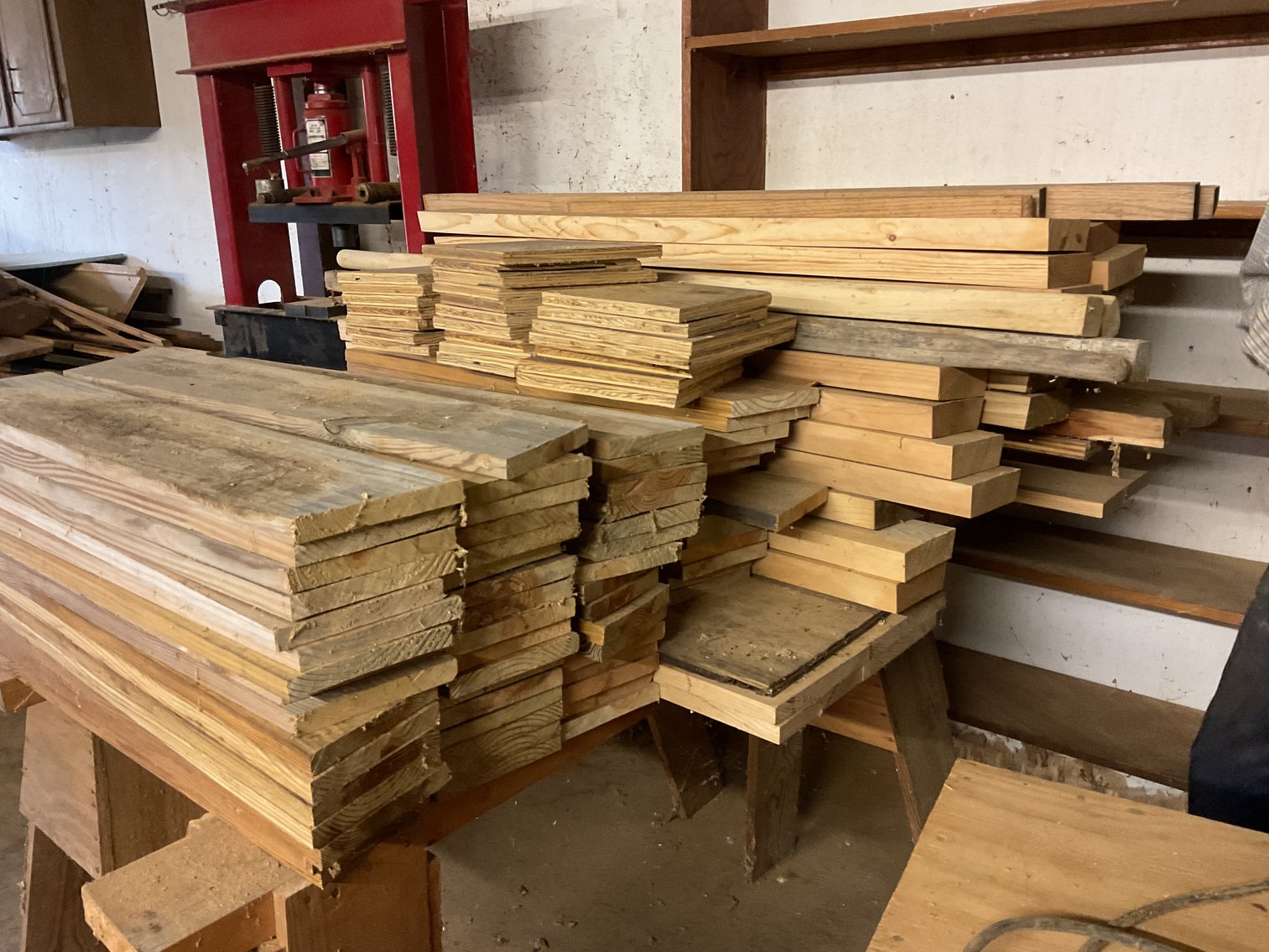 Image for Unassembled Saw Horses