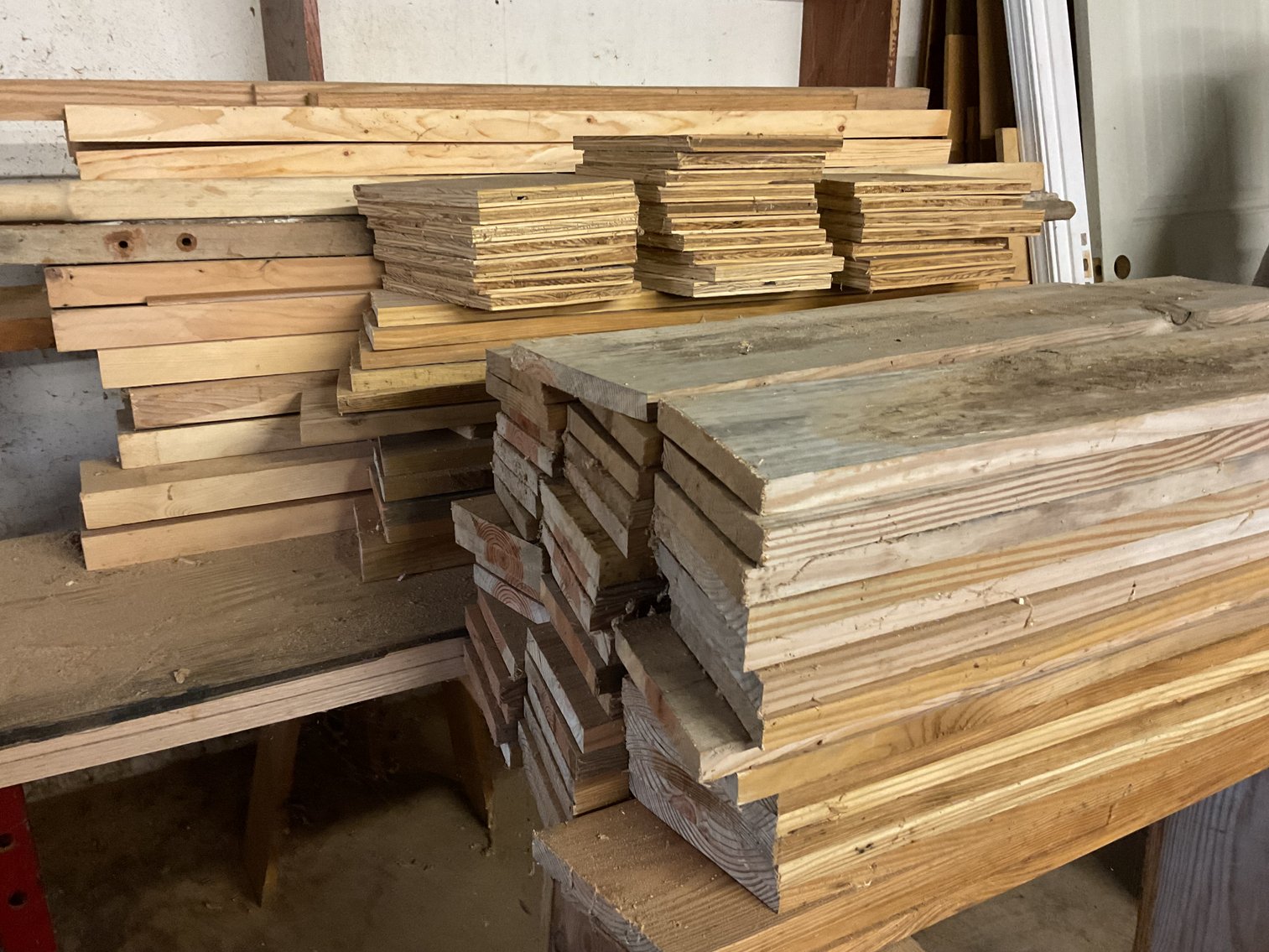 Image for Unassembled Saw Horses