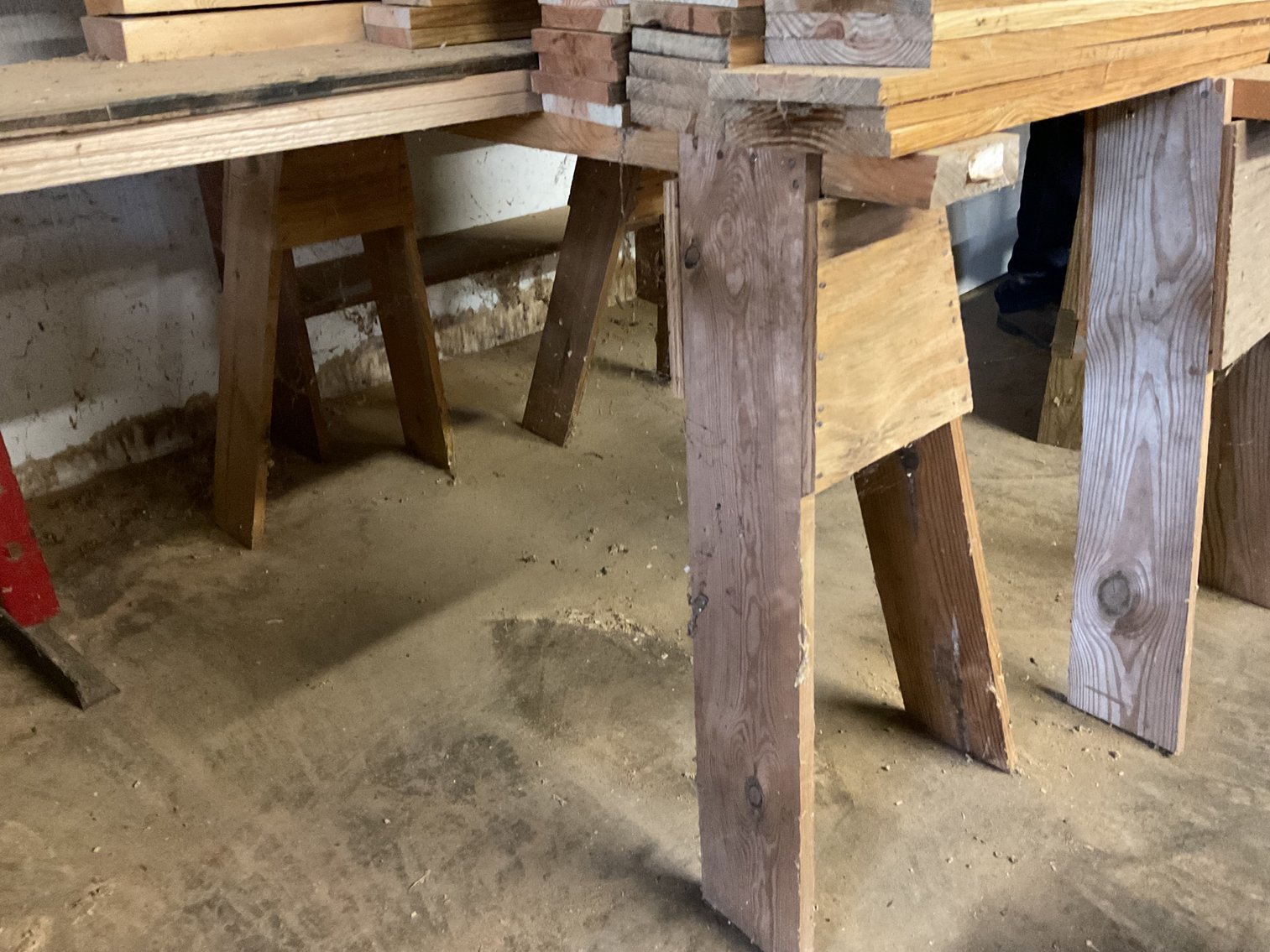 Image for Unassembled Saw Horses