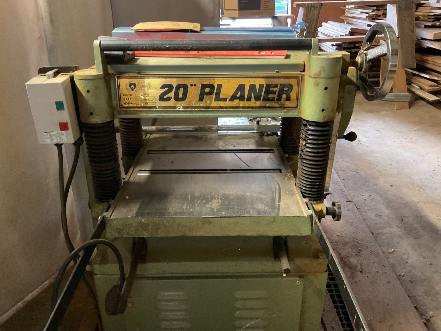 Image for Grizzly 20” Planer