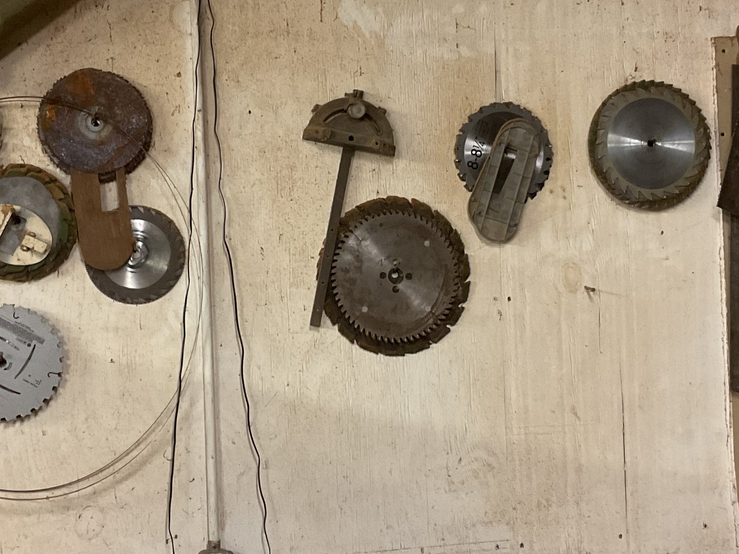 Image for Saws and Saw Blades on Wall