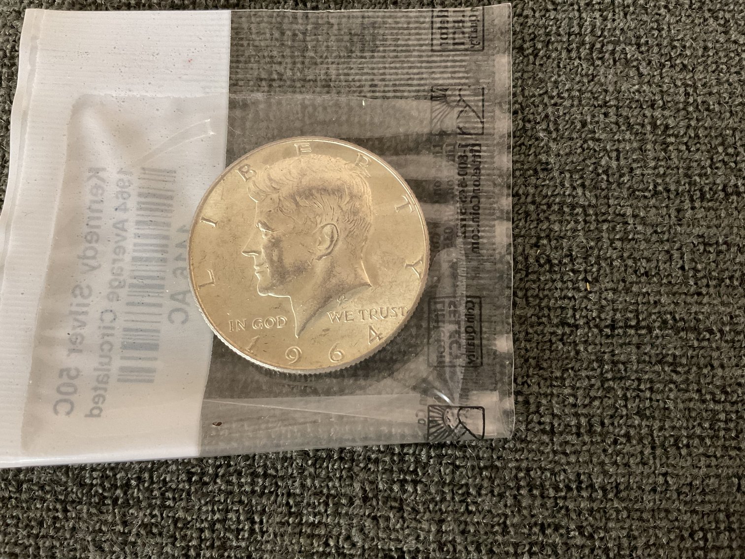 Image for 1964 Kennedy Half Dollar