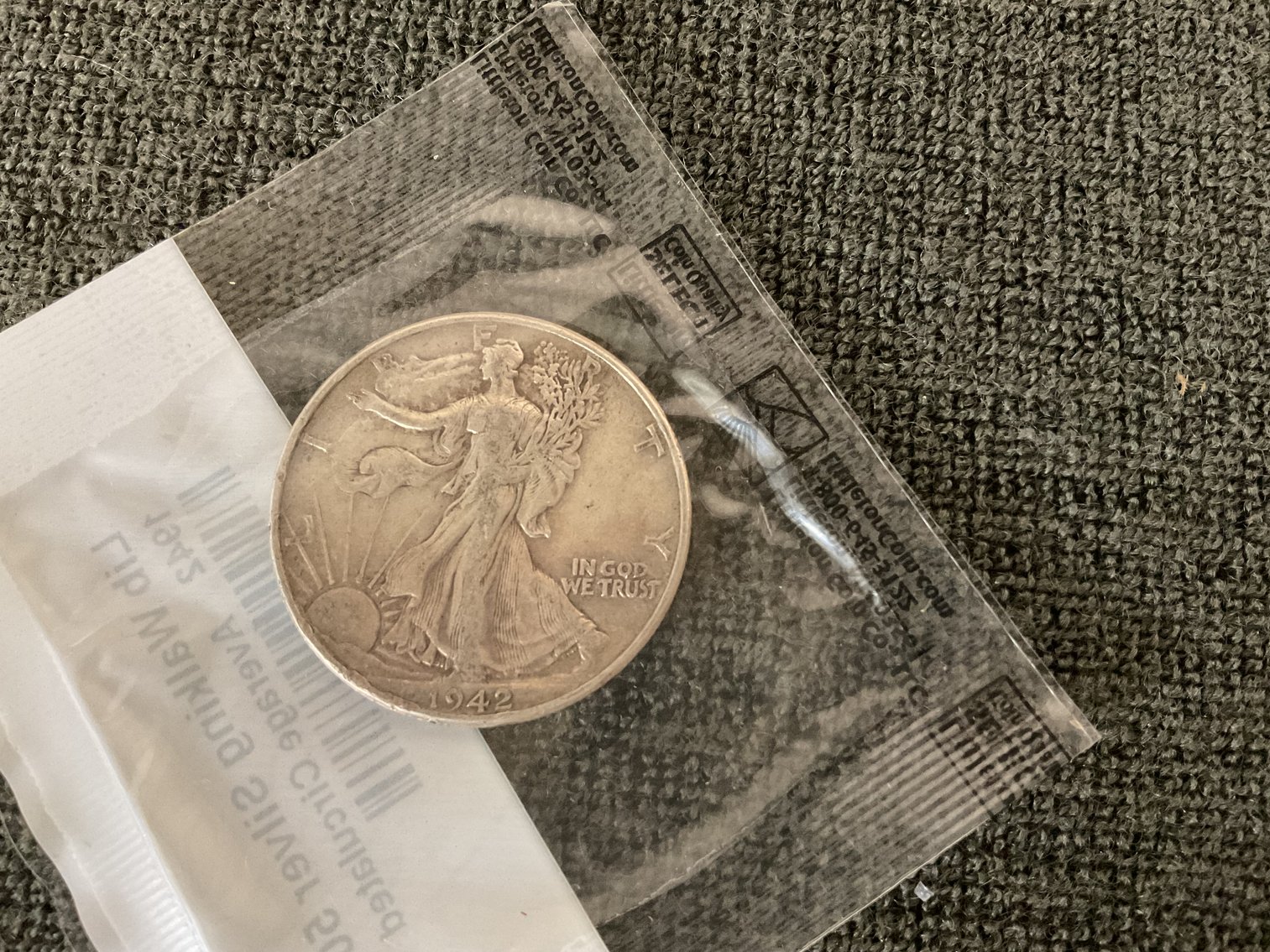 Image for 1942 Walking Liberty Silver Half Dollar