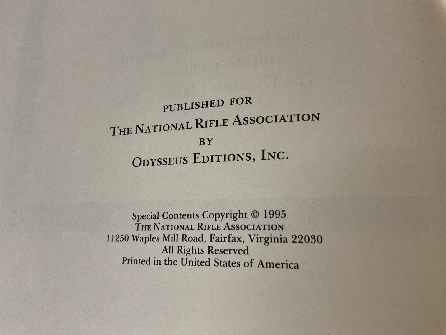 Image for The Rifle in America