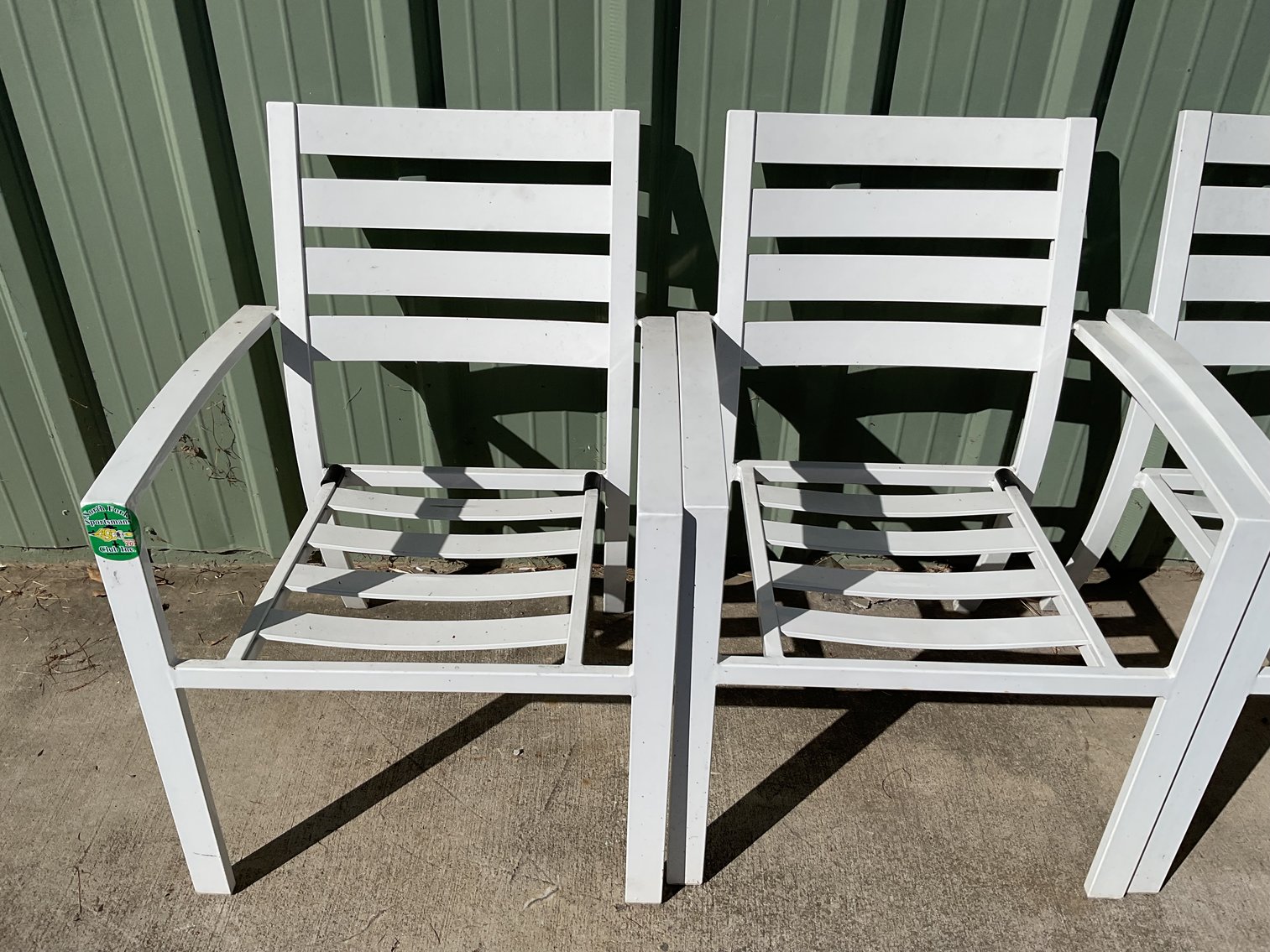 Image for Four Aluminum Chairs