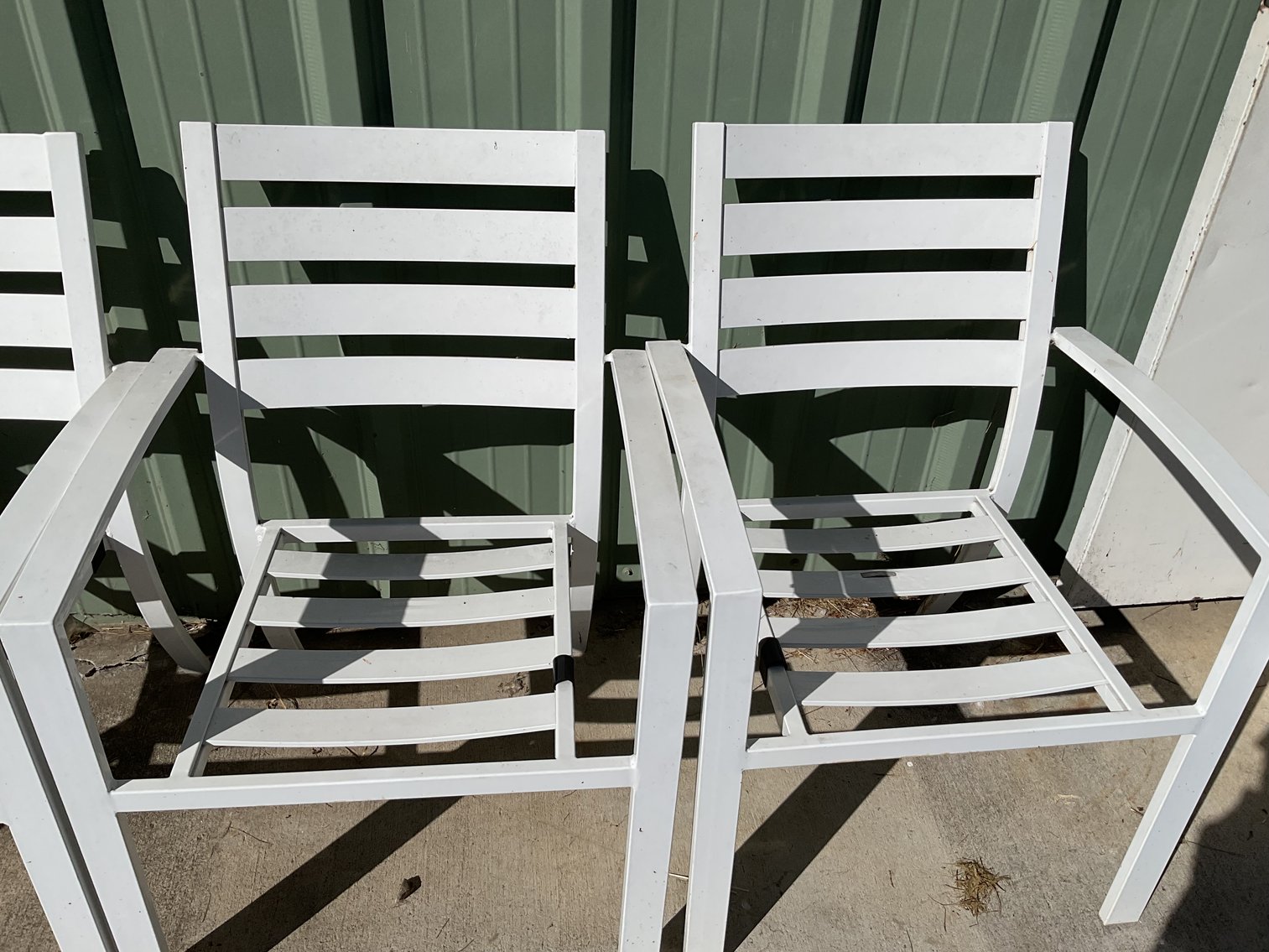 Image for Four Aluminum Chairs