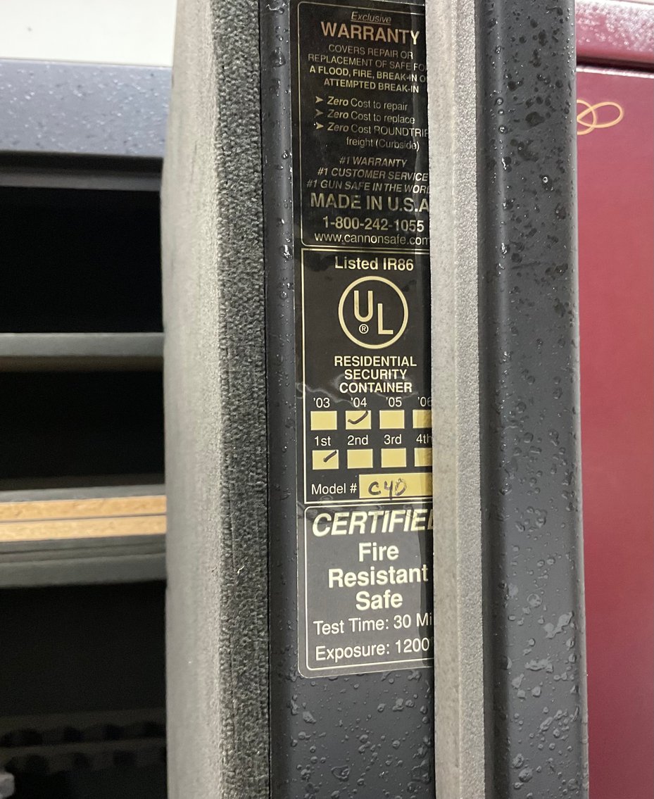 Image for Cannon Safe