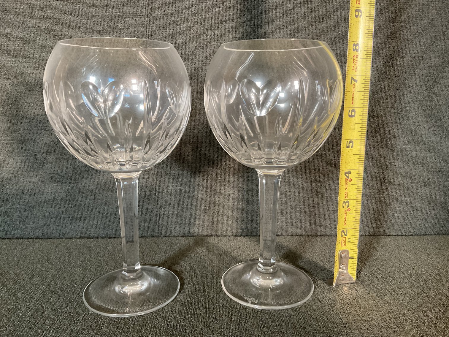 Image for Waterford Millennium Crystal Wine Hocks