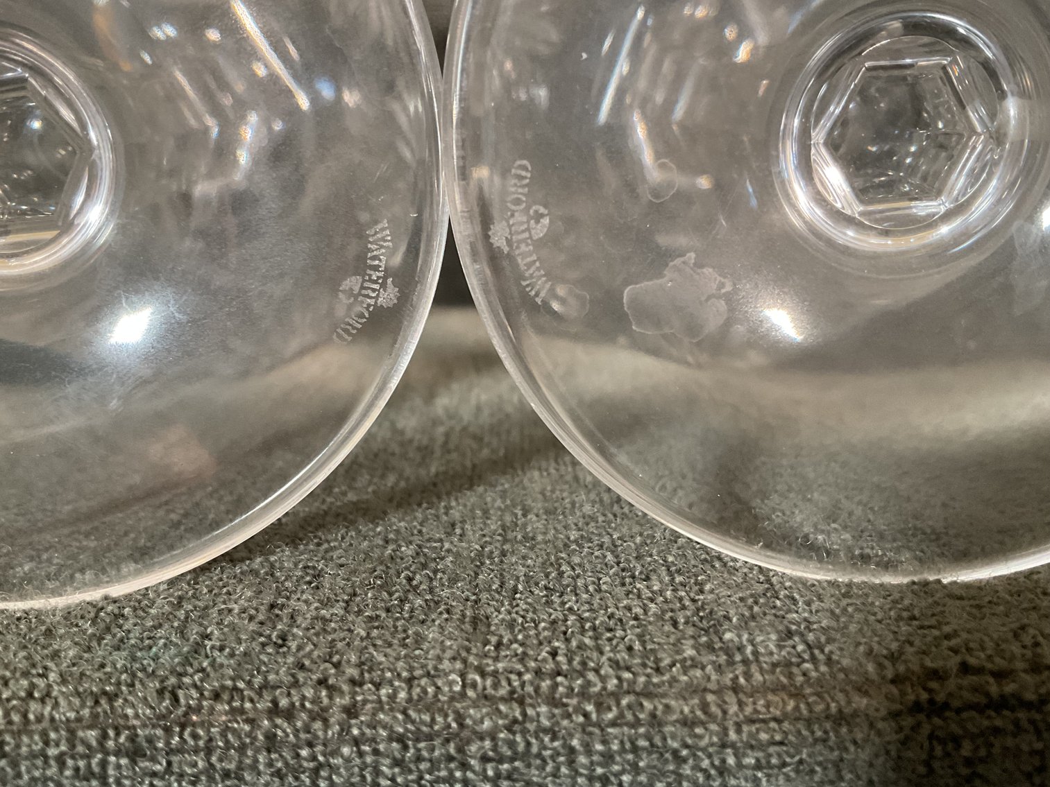 Image for Waterford Millennium Crystal Wine Hocks