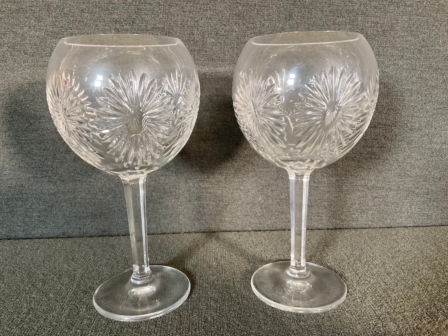 Image for Waterford Millennium Crystal Wine Hocks