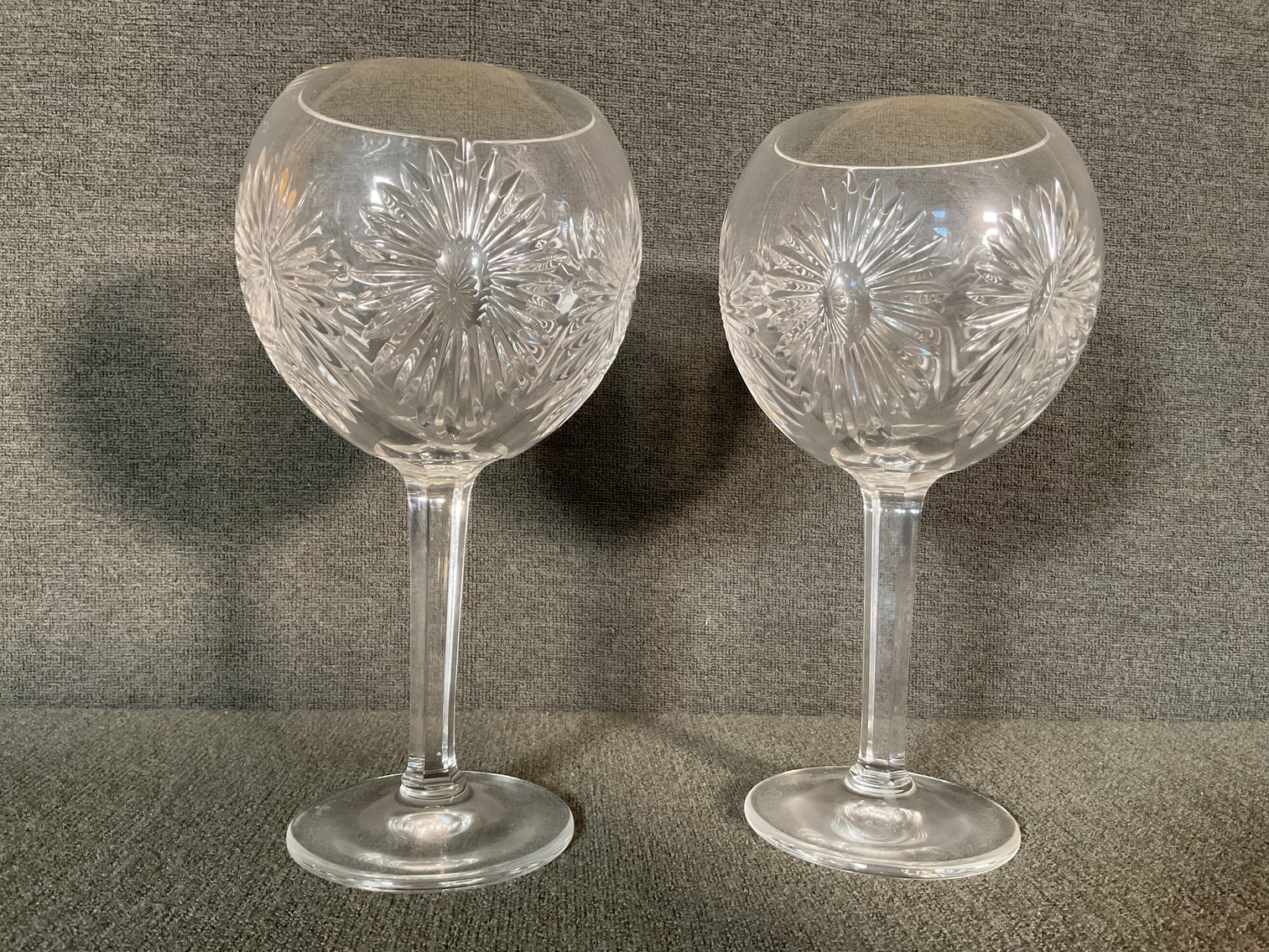 Image for Waterford Millennium Crystal Wine Hocks