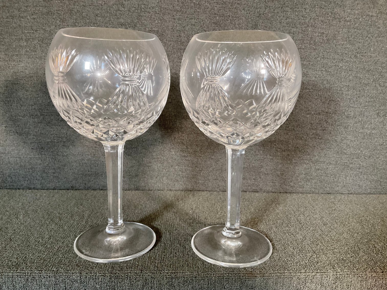 Image for Waterford Millennium Crystal Wine Hocks