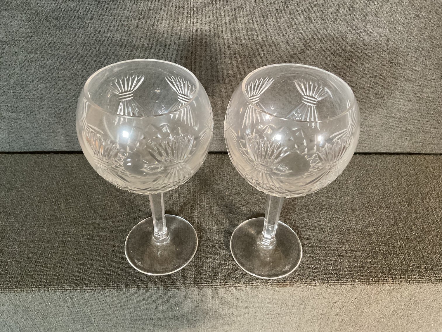 Image for Waterford Millennium Crystal Wine Hocks