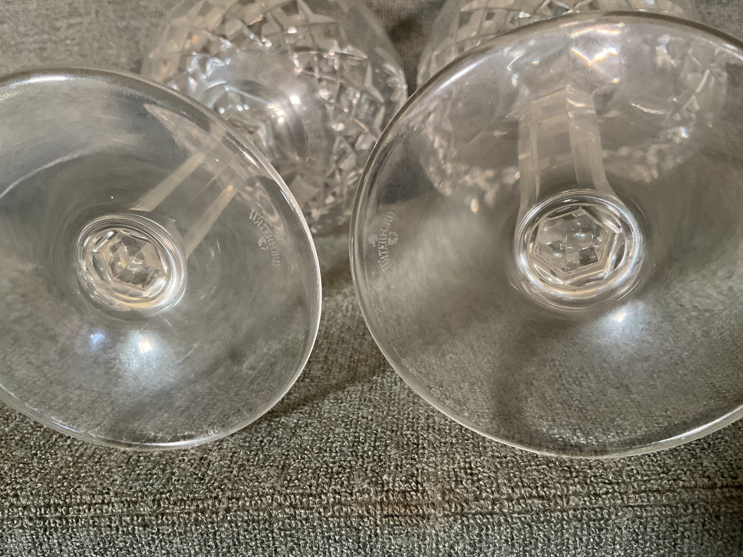 Image for Waterford Millennium Crystal Wine Hocks