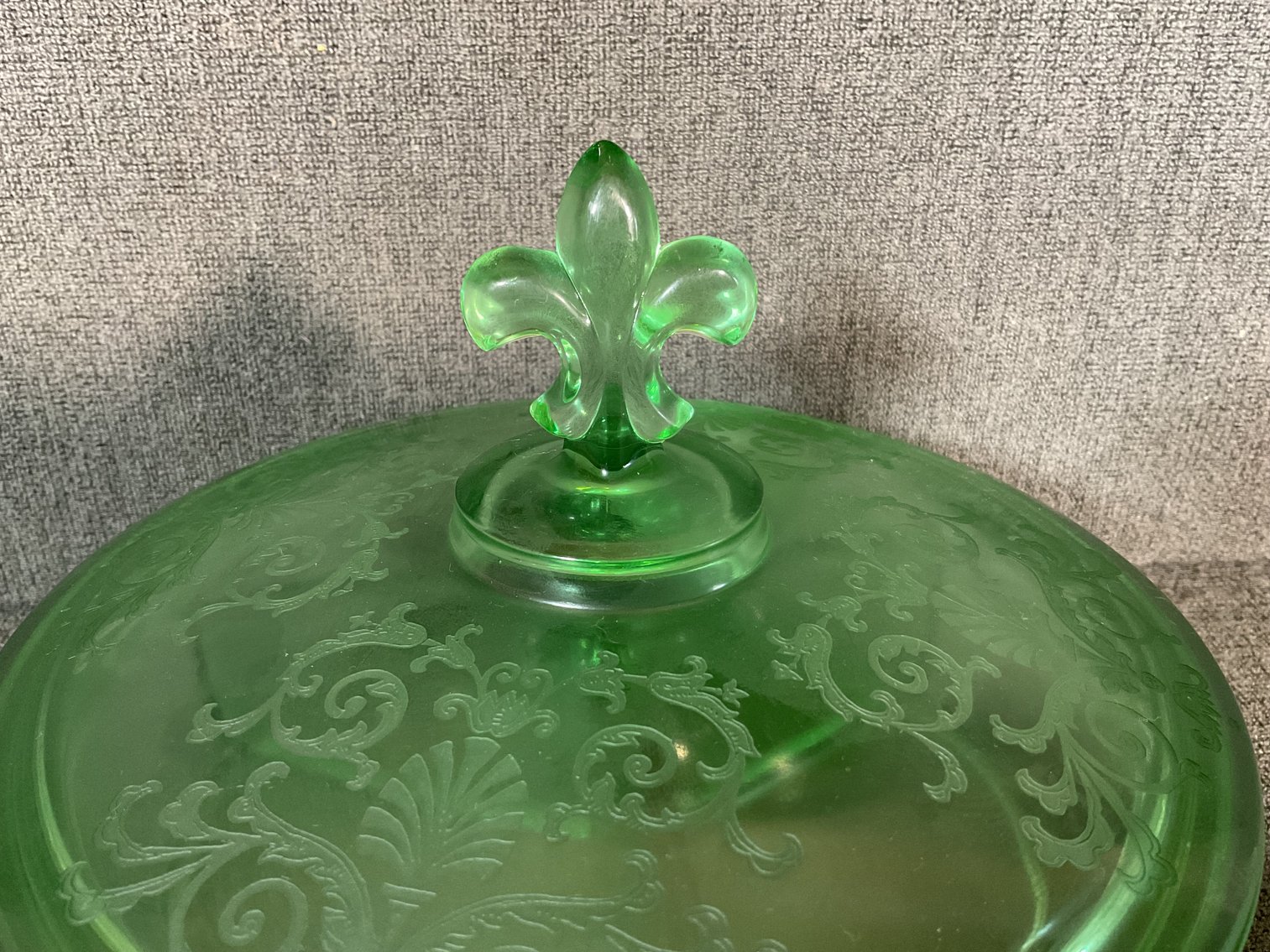 Image for Footed Dish and Bohemian Gold Decorative Glassware