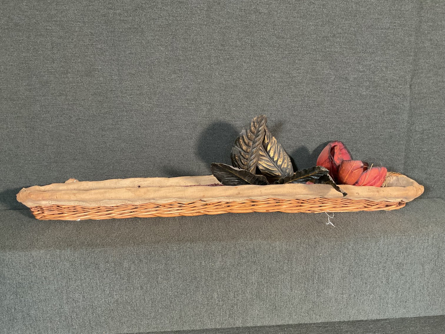 Image for Antique French Baguette Basket