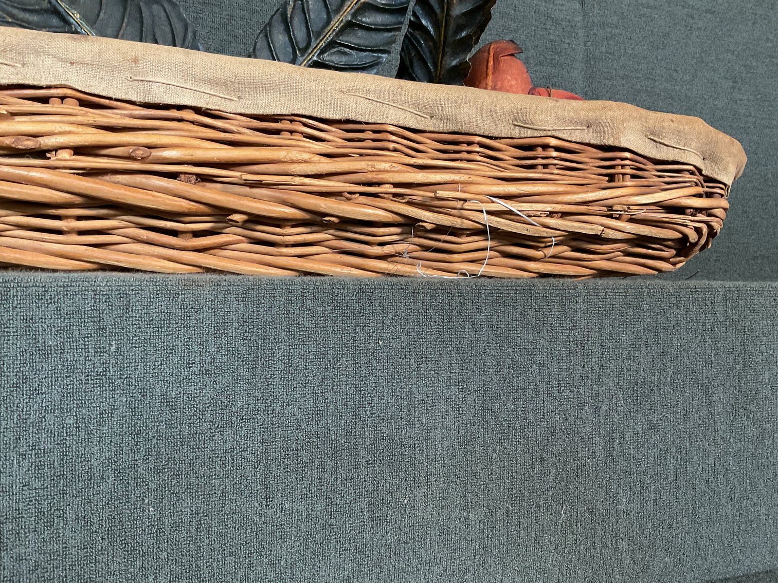 Image for Antique French Baguette Basket