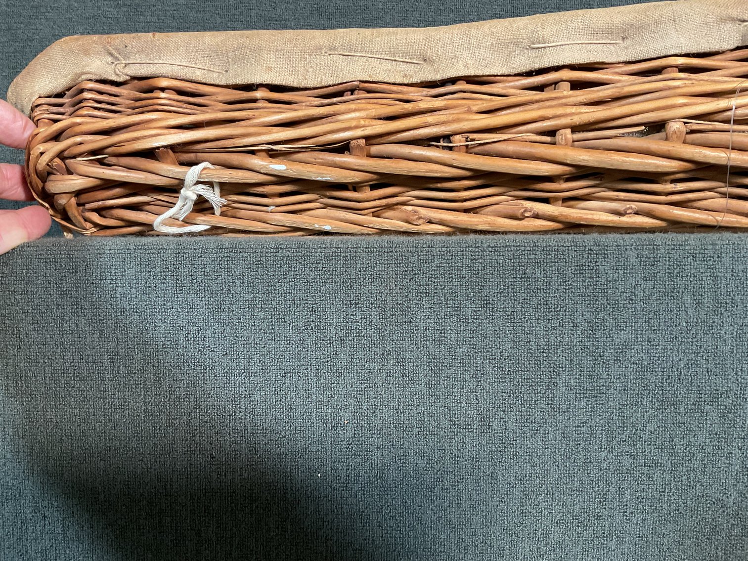 Image for Antique French Baguette Basket