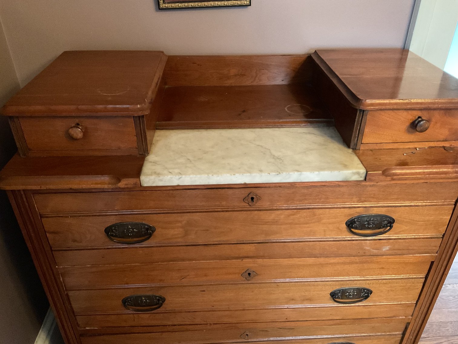 Image for Walnut - Three Drawer Chest