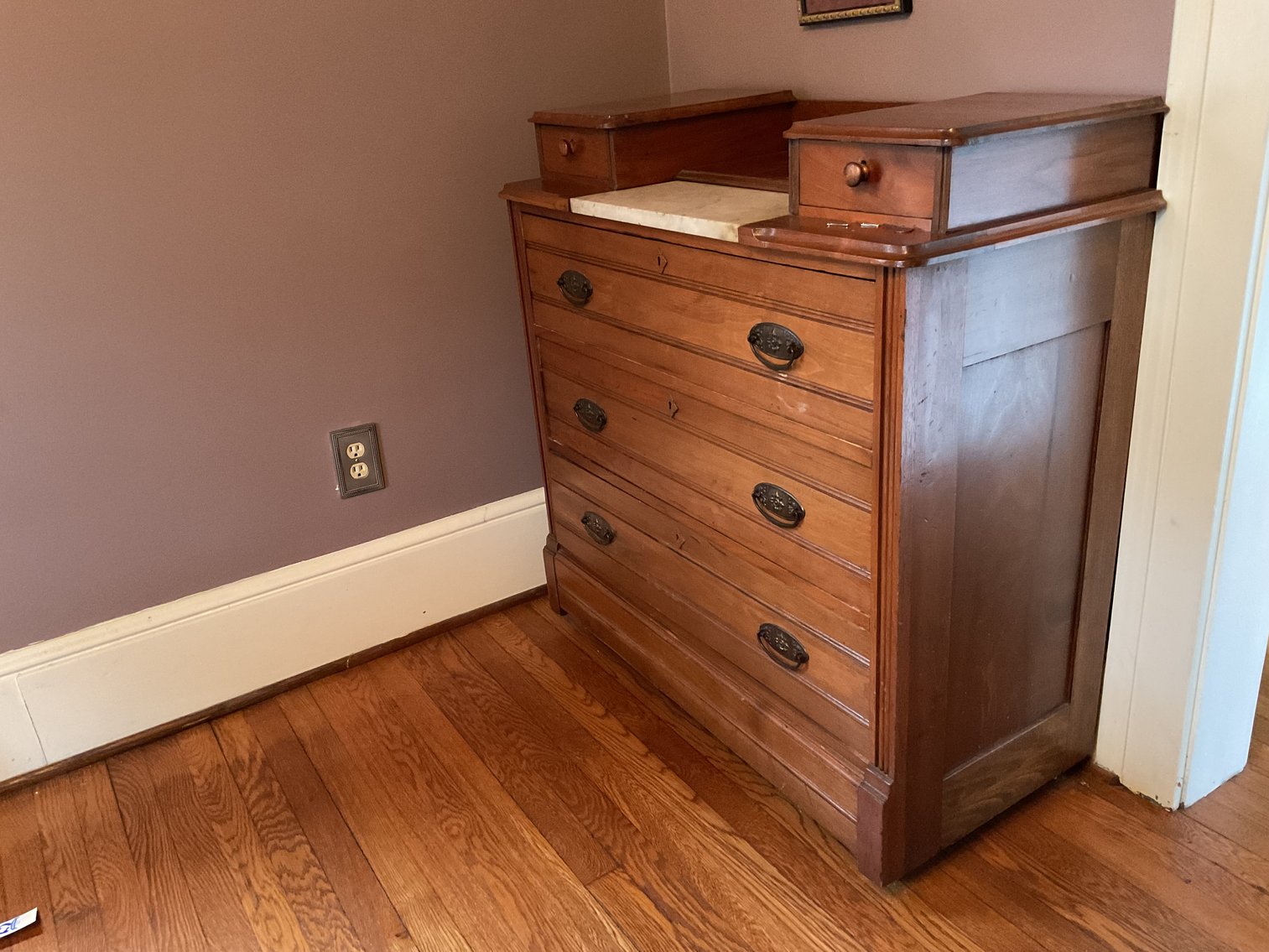 Image for Walnut - Three Drawer Chest