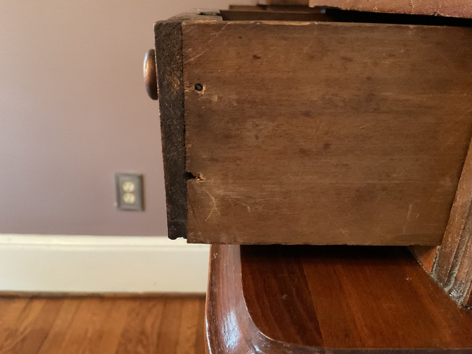 Image for Walnut - Three Drawer Chest