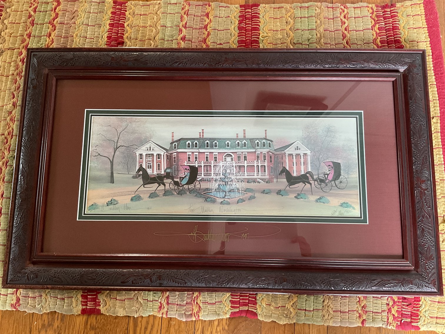 Image for P. Buckley Moss Print - Martha Washington Inn