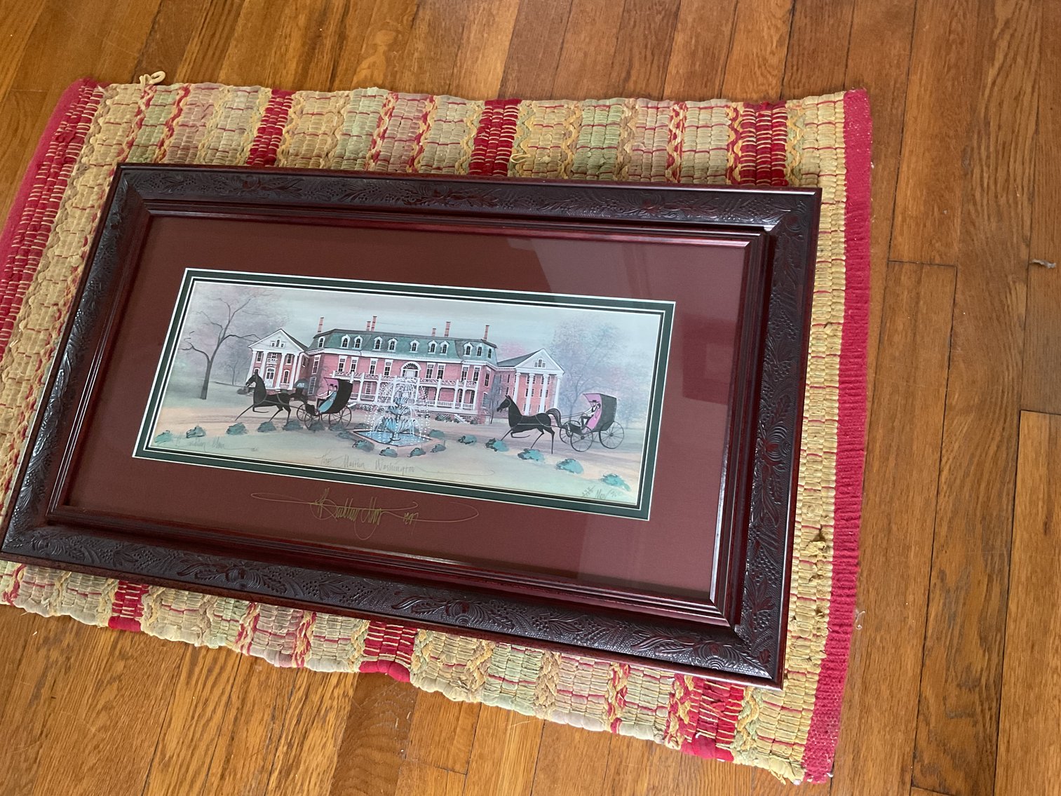 Image for P. Buckley Moss Print - Martha Washington Inn