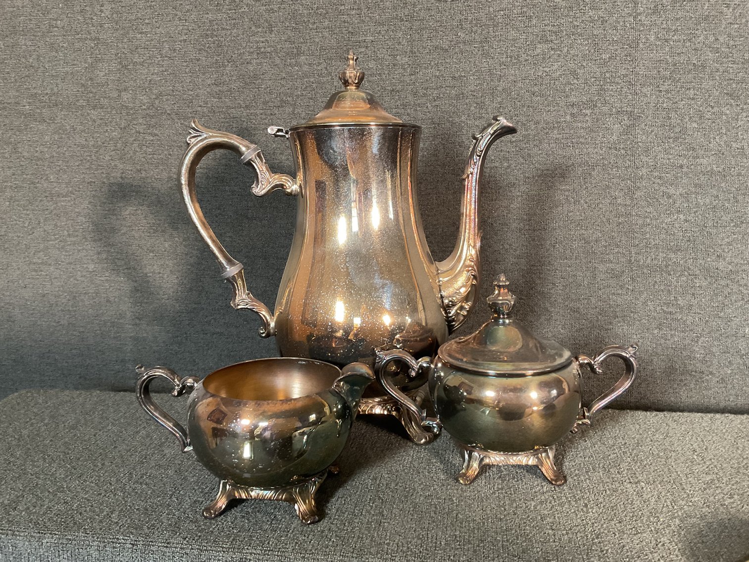 Image for Silver Plated Tea Set