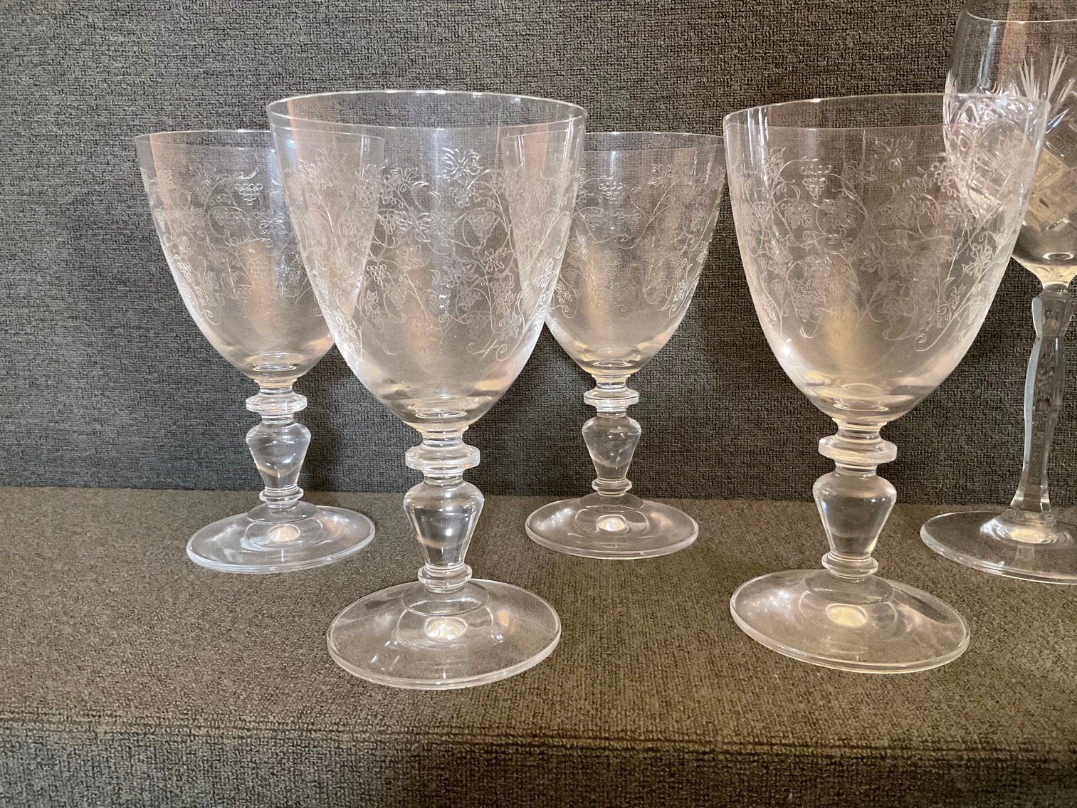 Image for Collection of Large Wine Glasses