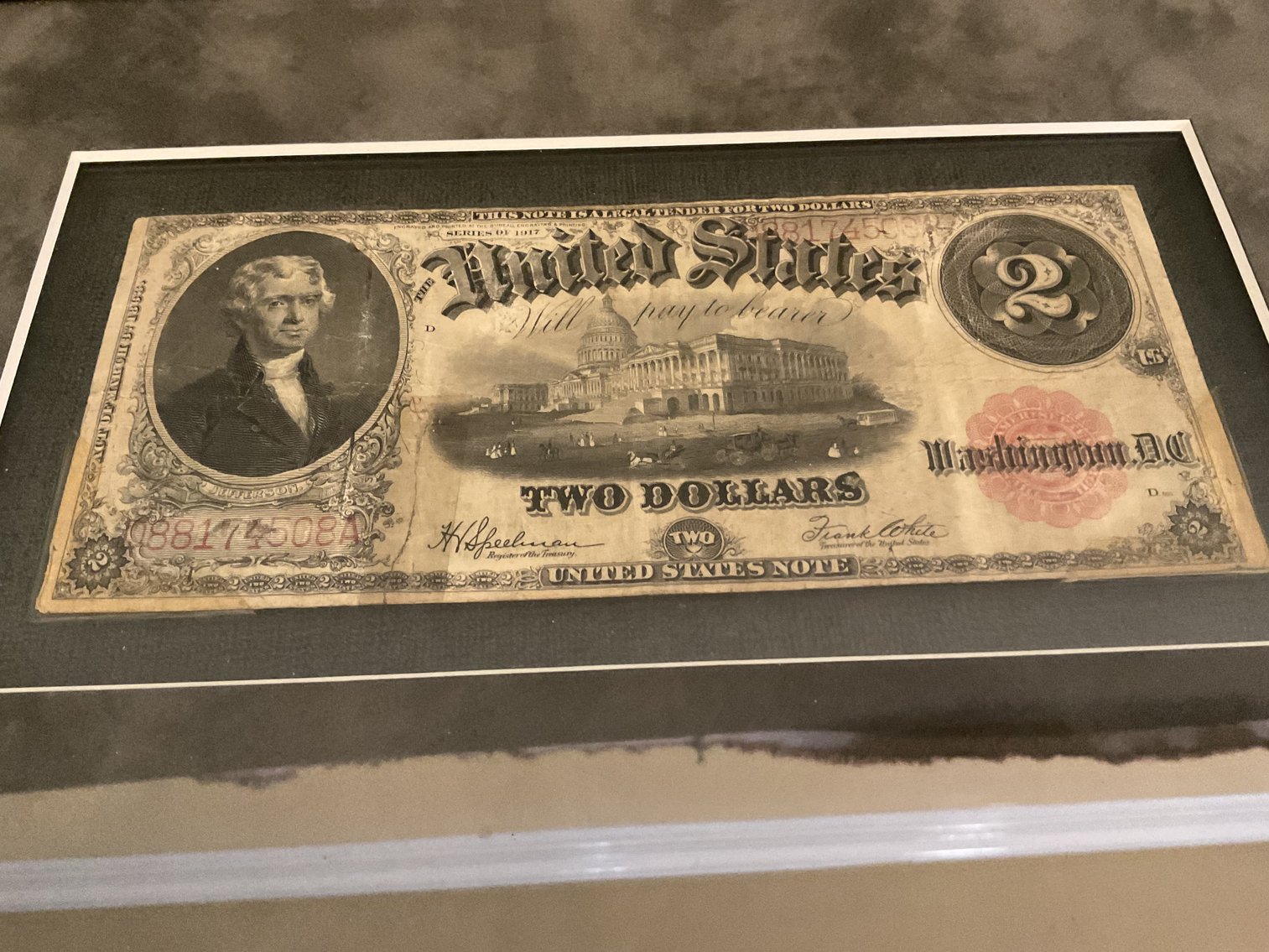 Image for 1917 $2 Note