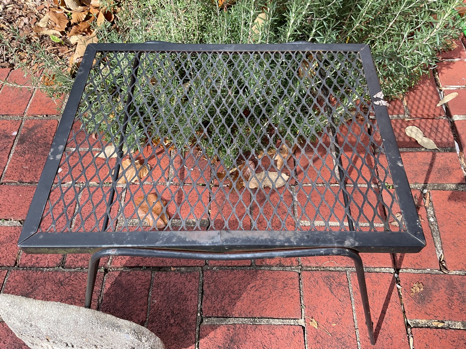 Image for Wrought Iron Table and Garden Plaque