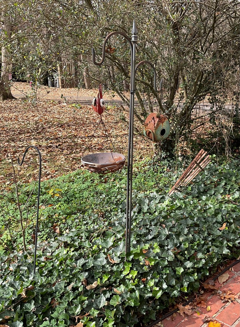 Image for Shepherds Hooks and Bird Feeder