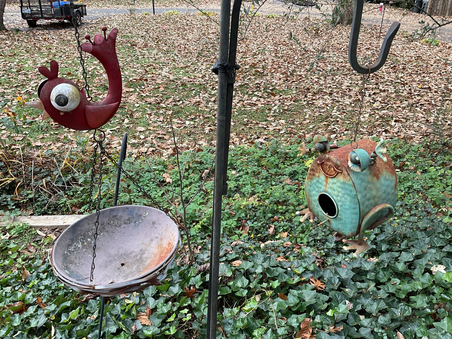 Image for Shepherds Hooks and Bird Feeder