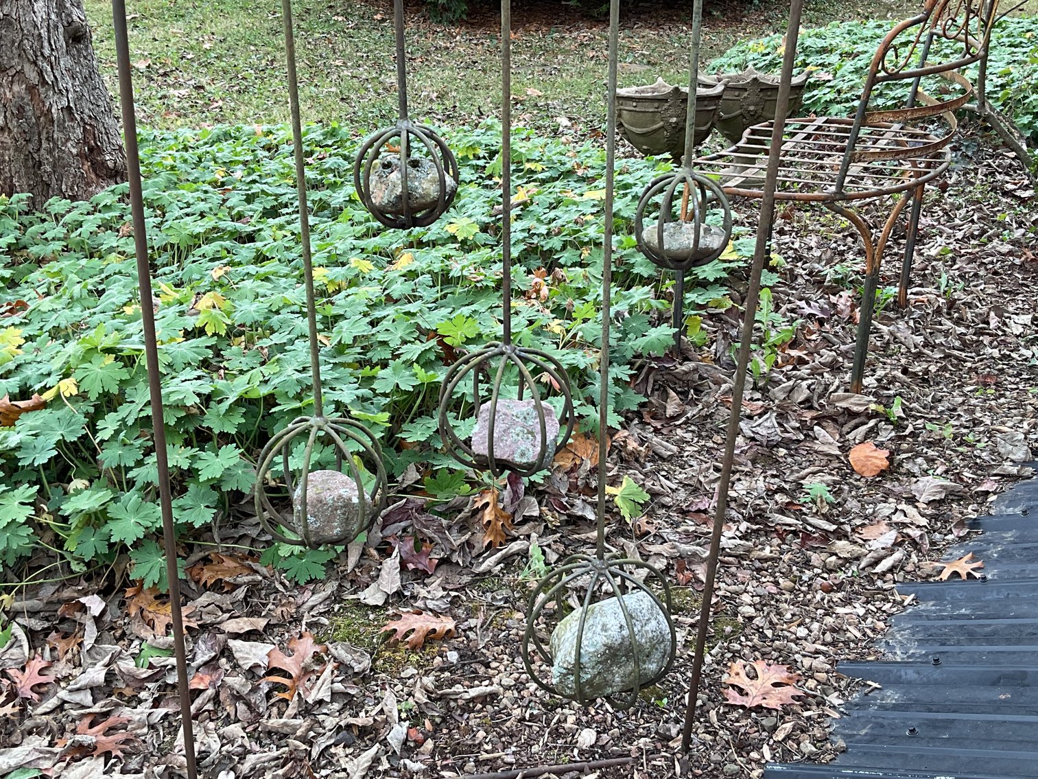 Image for Rock Pendulum Garden Art