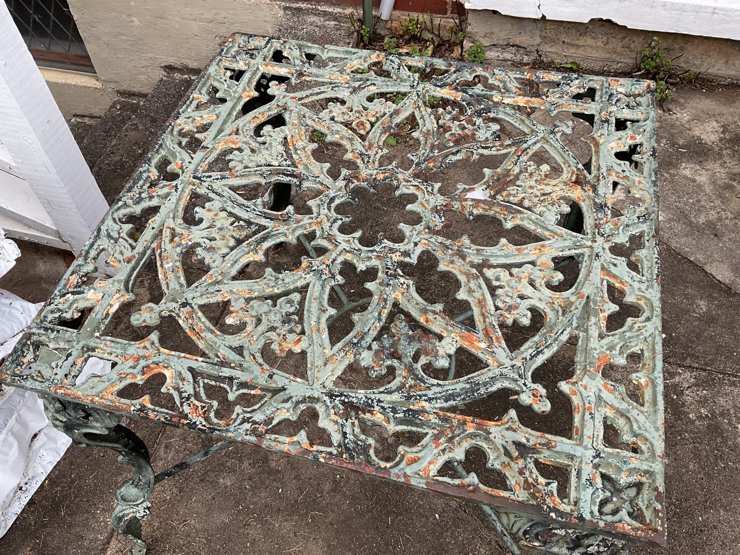 Image for Wrought Iron Patio Table