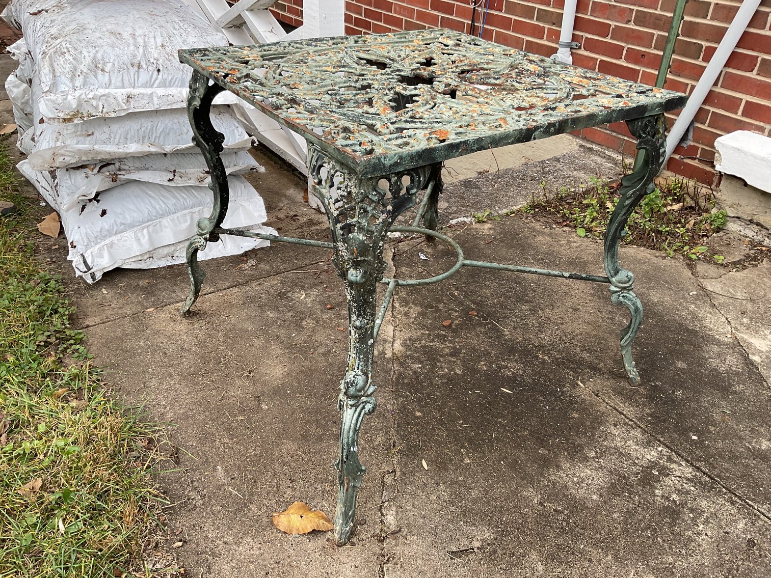 Image for Wrought Iron Patio Table