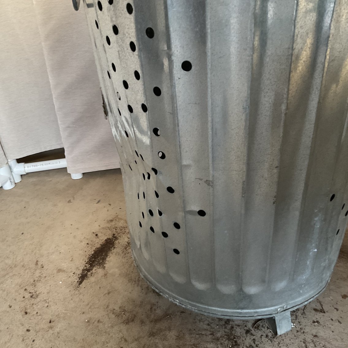 Image for Galvanized Burning Barrel