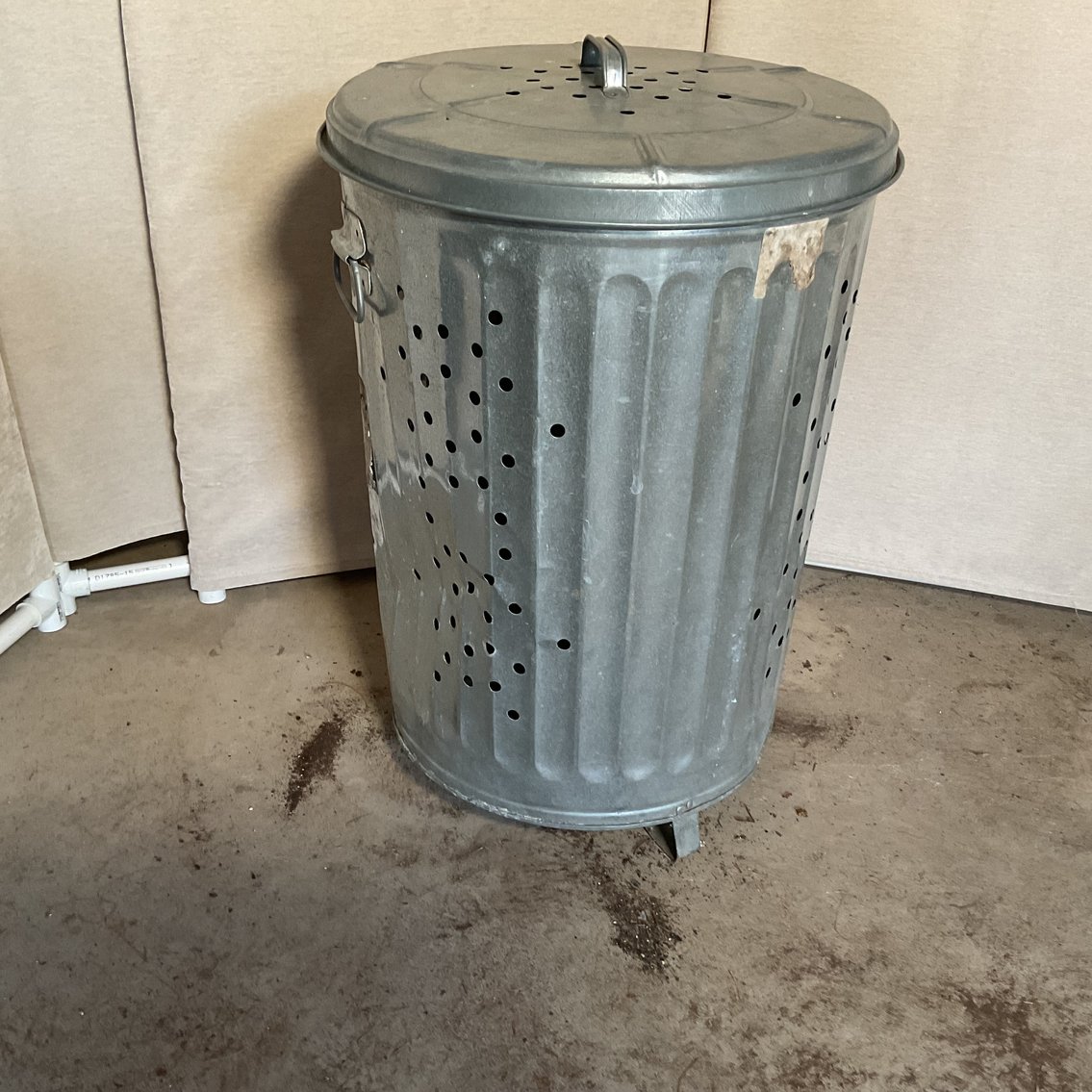 Image for Galvanized Burning Barrel