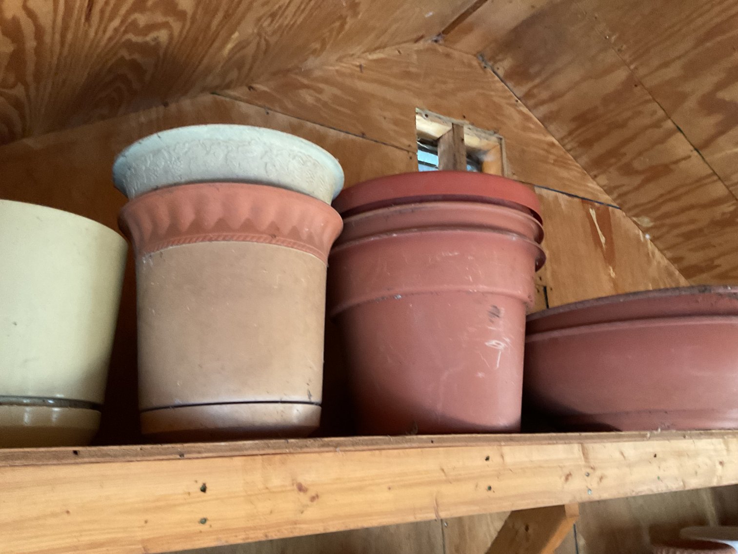 Image for Lot of Plastic Planters