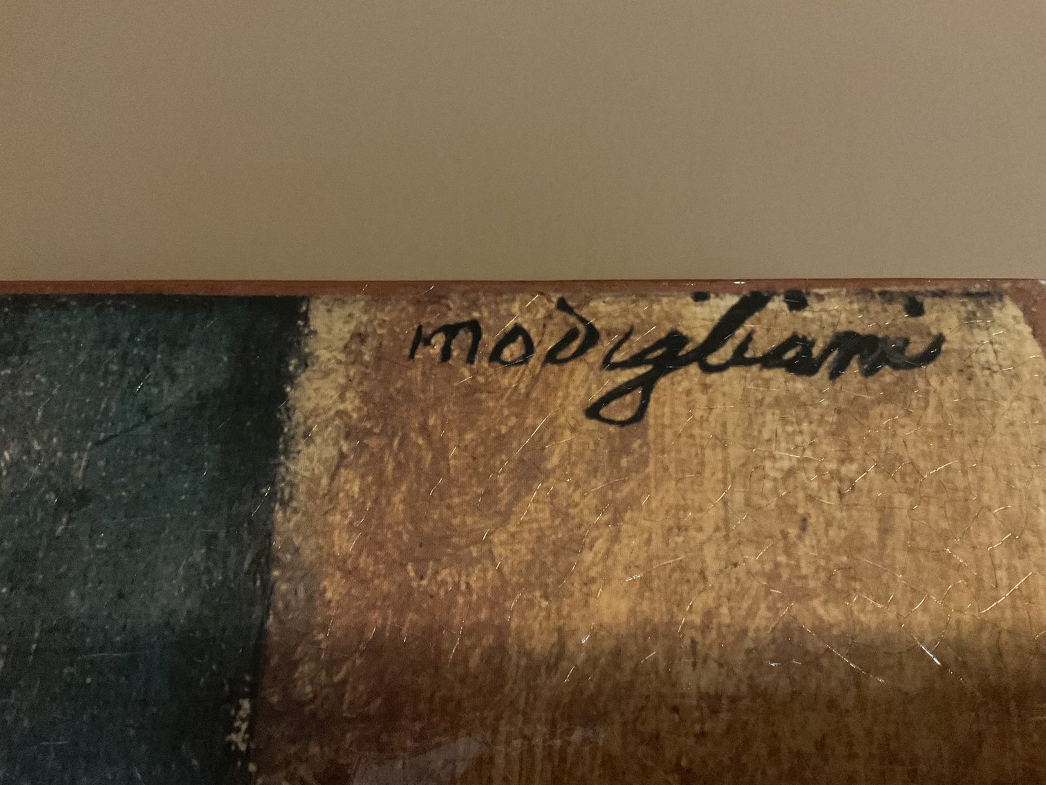 Image for M O Diglism Stretched Canvas on Frame